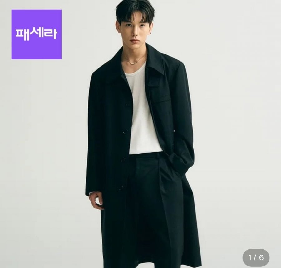 버진 울 오버사이즈 맥 코트 (73,750/무료)
