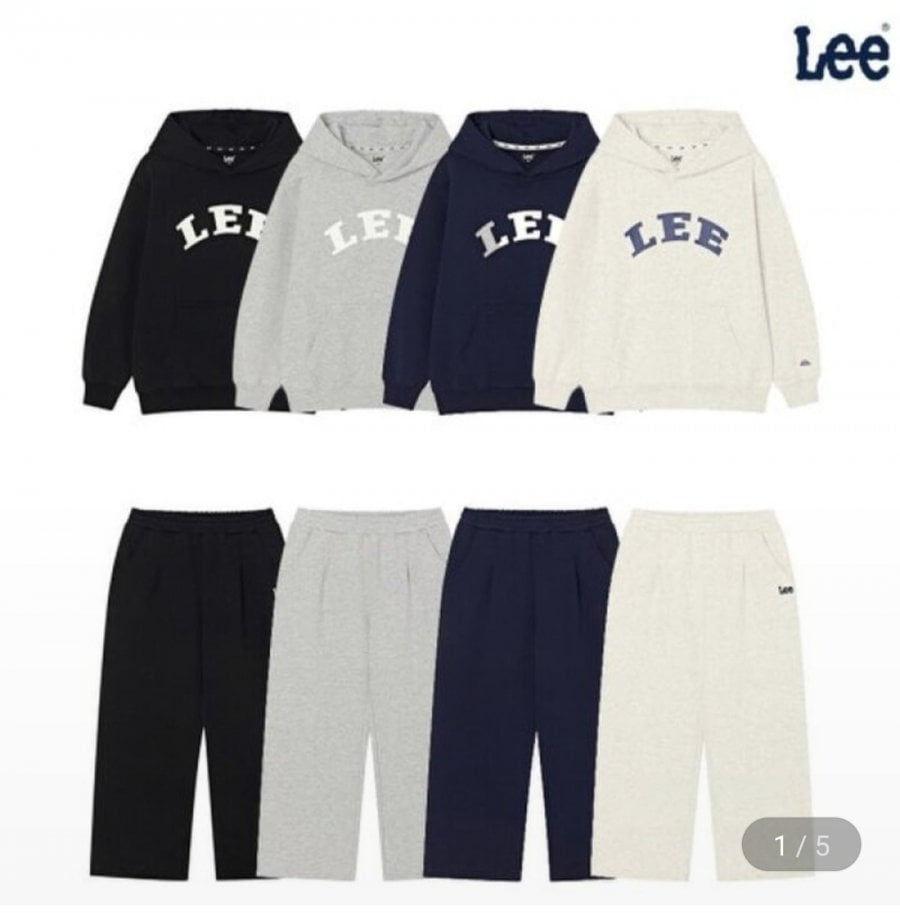 LEE키즈 아치로고 후디셋업 (63,630원/무료)