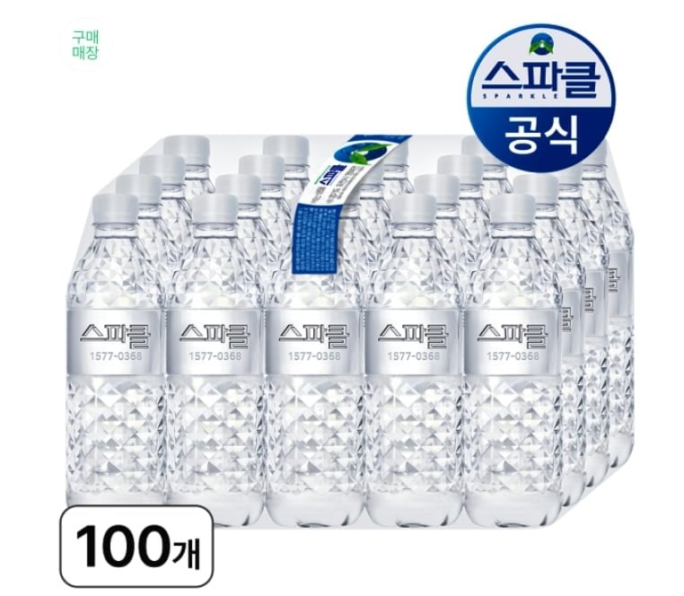 스파클생수 500ml 100병 14,710/무료
