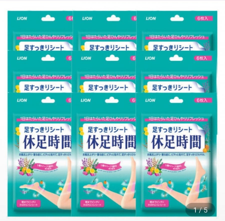 휴족시간 쿨링시트 6매입 9개 (23,060원/무료)