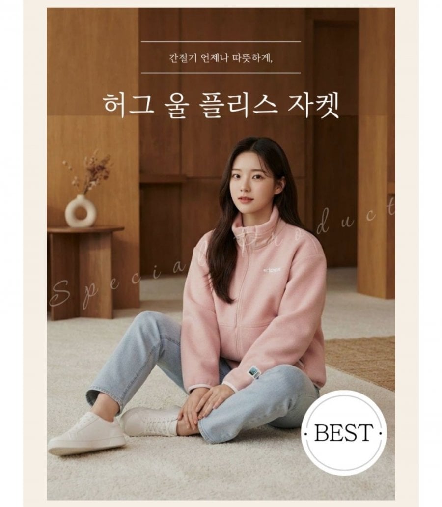 아이더 여성 울 플리스 자켓 (43,630원/무료)