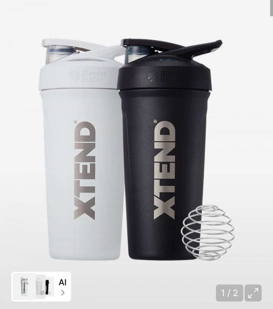엑스텐드 블랜더보틀 스트라다 인슐레이티드 710ml (블랙/화이트) (16,970원/무료)