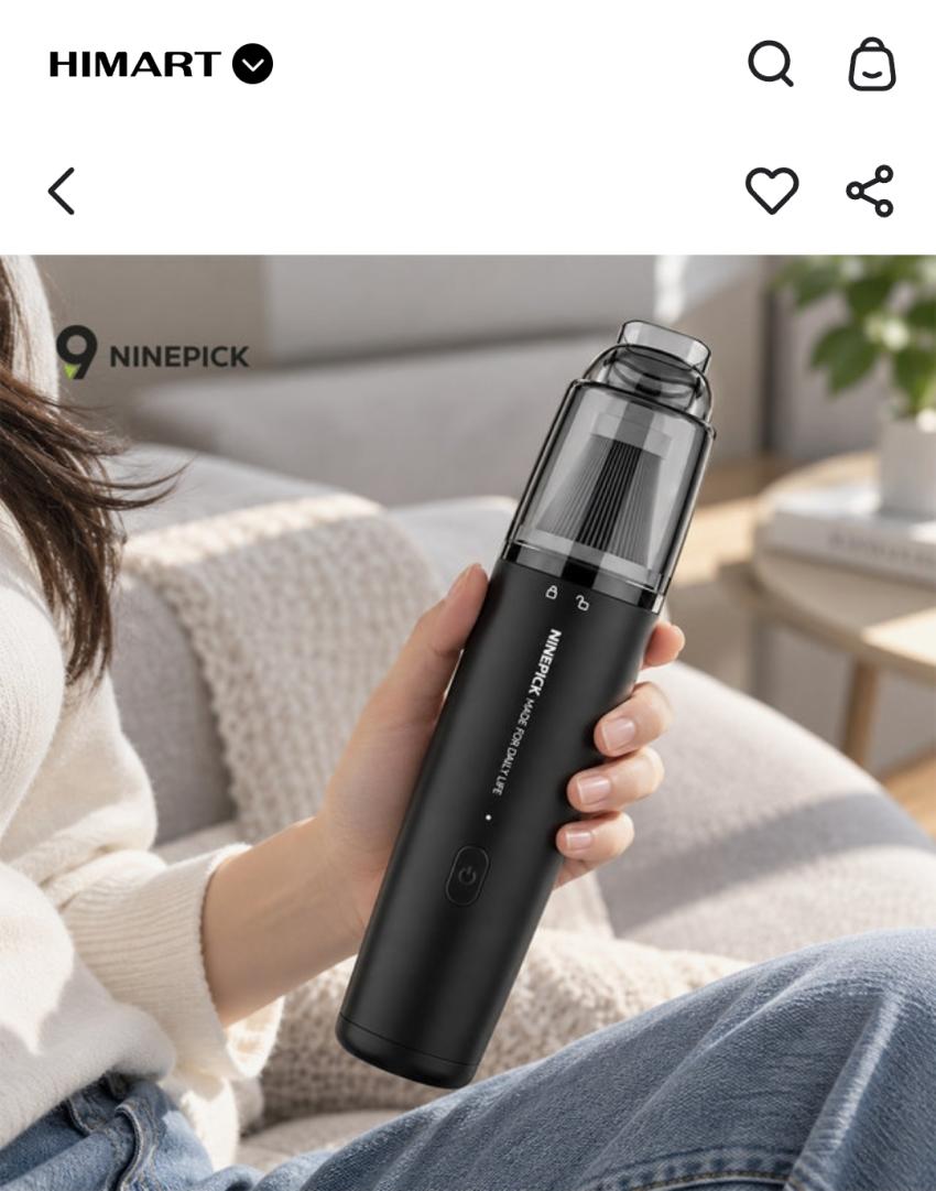 나인픽 휴대용 무선청소기, 9,900원