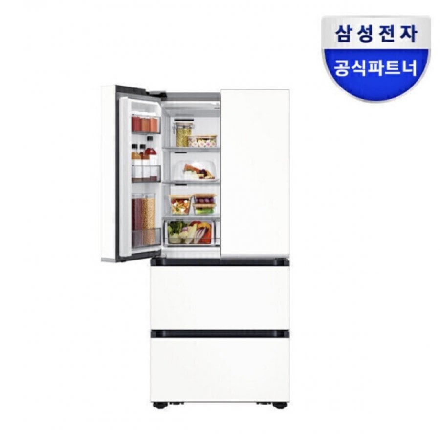 삼성 비스포크 AI 4도어 김치냉장고 490L(카드1,659,120원/무배)