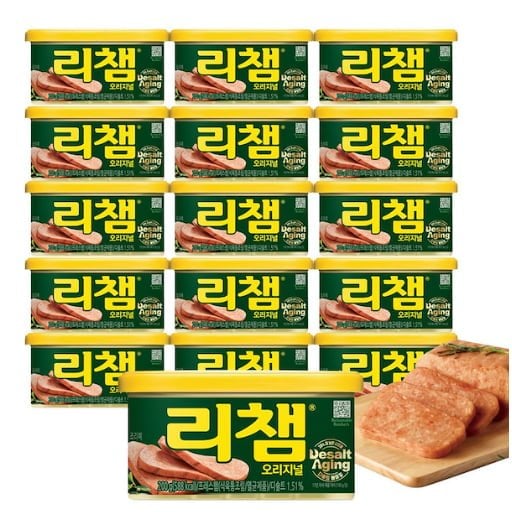 리챔 오리지널 200g*16캔(29,296원/무배)