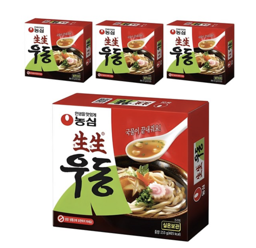 인기글) 생생우동, 253g, 4개 6,730원