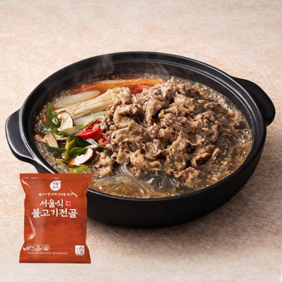 서울식 소불고기전골 420그램 3팩 (10,900원/멤버십 무료)