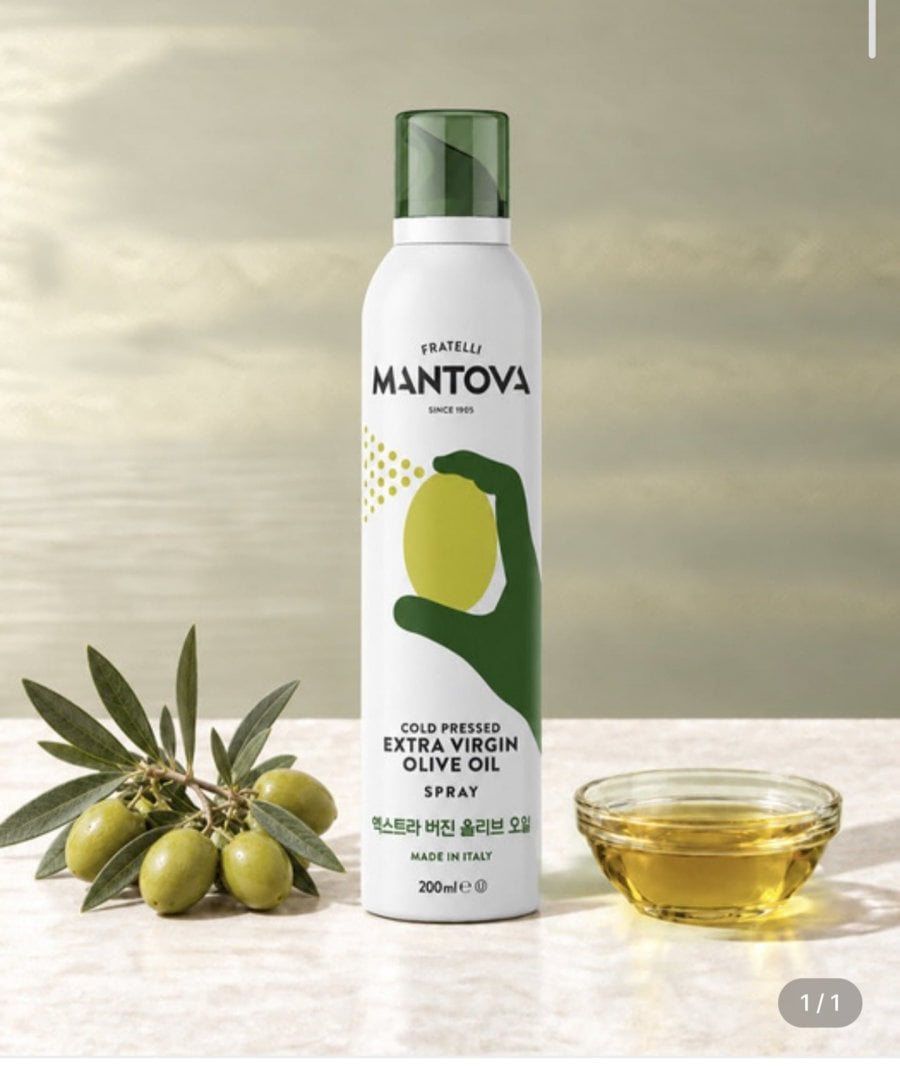 만토바 엑스트라버진 올리브오일 스프레이 200ml 2개 (21,900원/무료배송)
