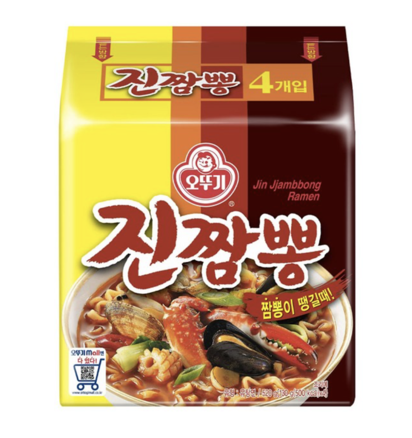 쿠폰할인) 오뚜기 진짬뽕 130g, 4개 4,330원