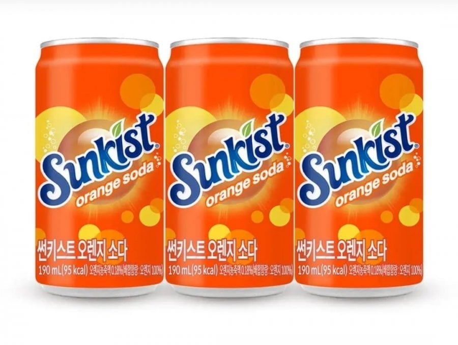 썬키스트 오렌지 소다, 190ml, 30개 (8,600  무배)
