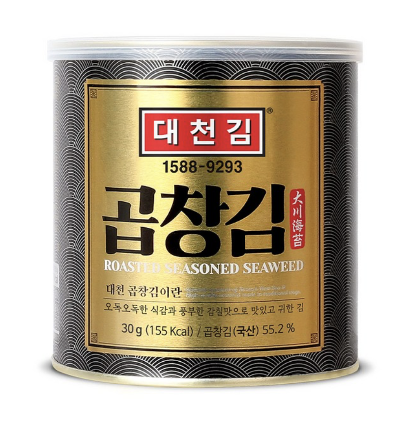 대천김 곱창김 캔 3,990원