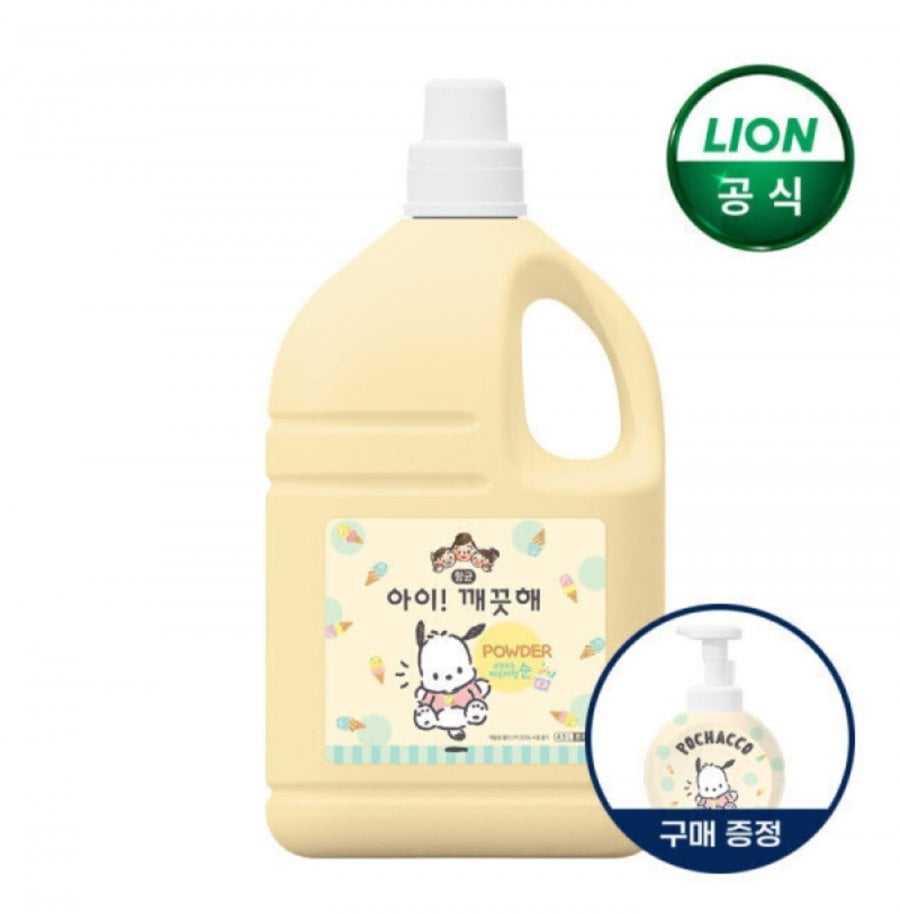 아이깨끗해 X포차코 핸드워시 대용량 리필 순향 4.5L 1개 + 포차코 공용기 증정 (24,020원/무료)