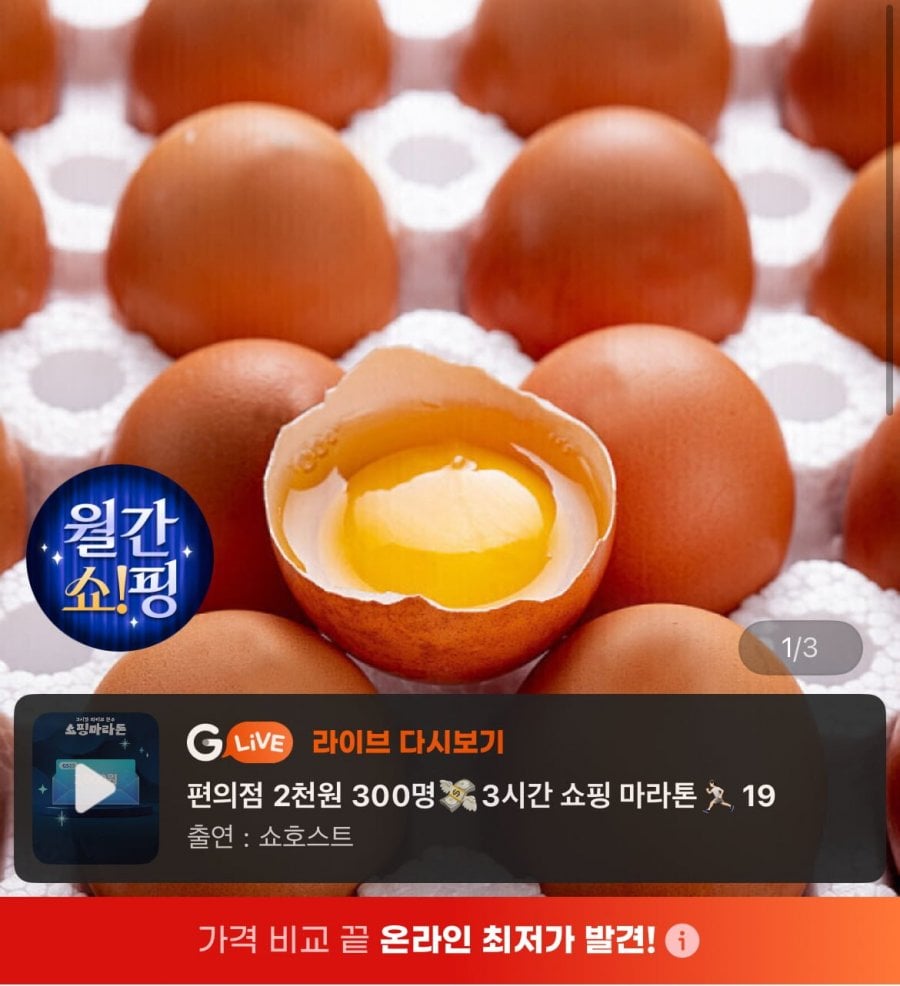 유정란 60구(대란) 난각번호 1번 (삼성카드 17,970원/무배)