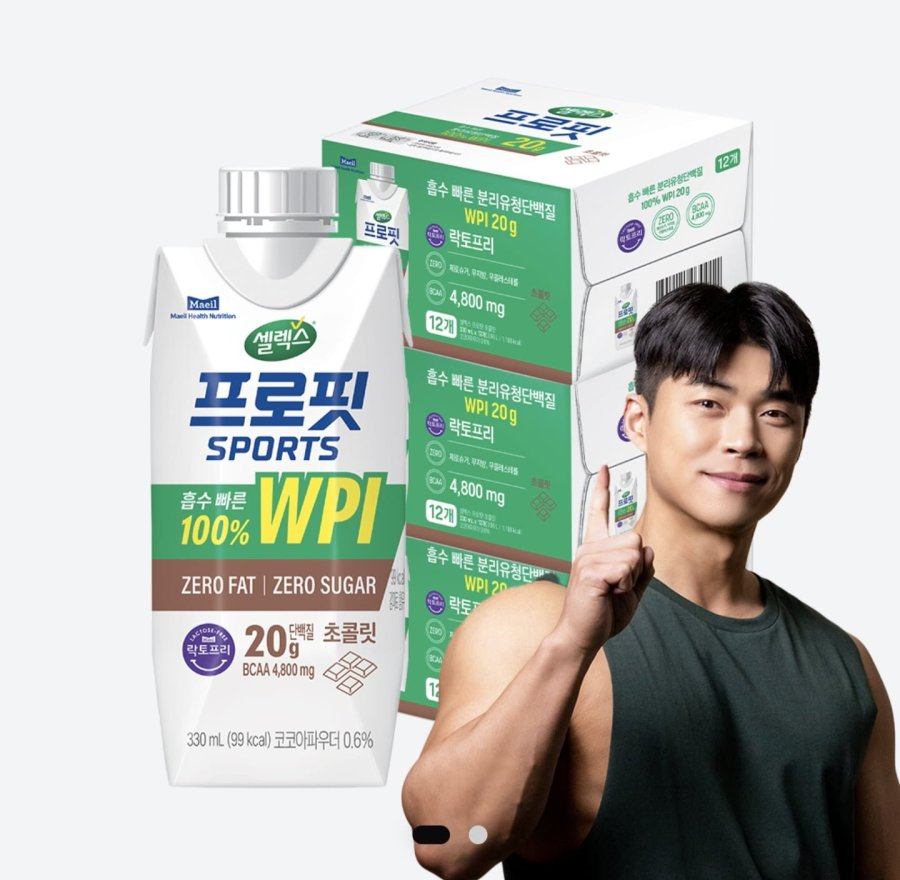 셀렉스 프로핏 WPI 음료 330ml 36팩 (64,628원/무료)