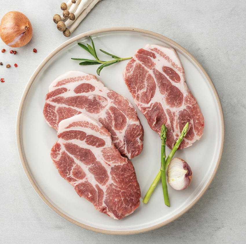 한정수량) 한돈 목살 1kg (500g+500g) 14,500원 (무배)