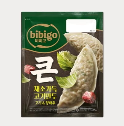 큰채소 가득 고기 양배추 만두 400g (6,980원/무료)