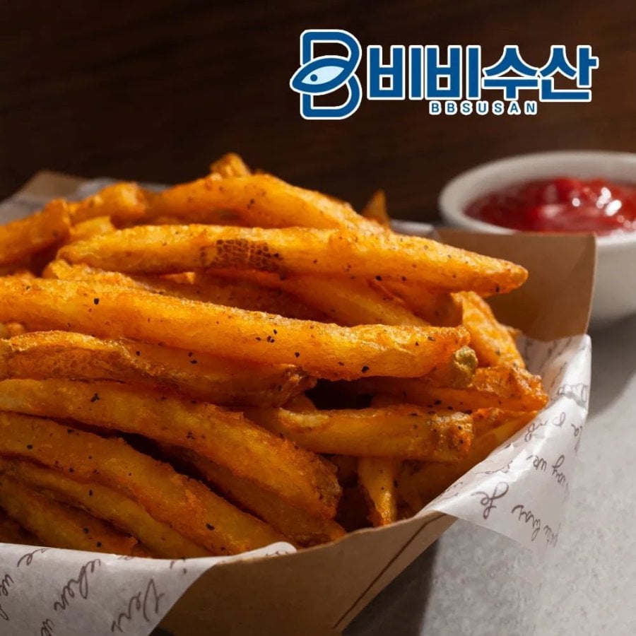 케이준 감자튀김 1kg+1kg(6,850원/멤버십 무료)