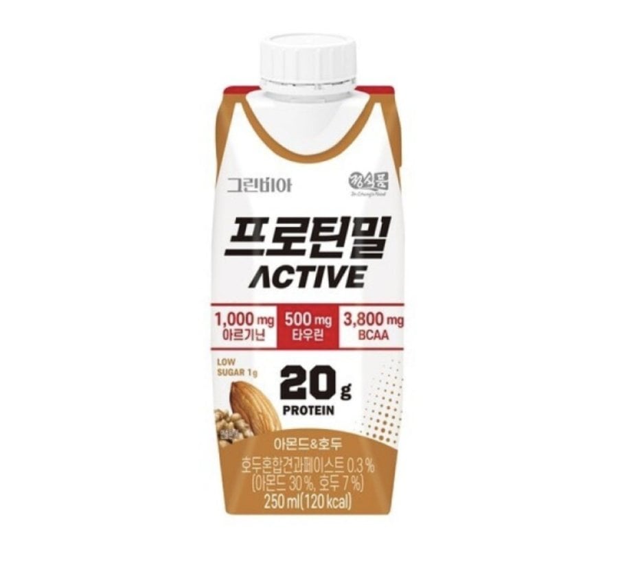 프로틴밀 액티브 아몬드와호두 18개 (18,720원/무료)