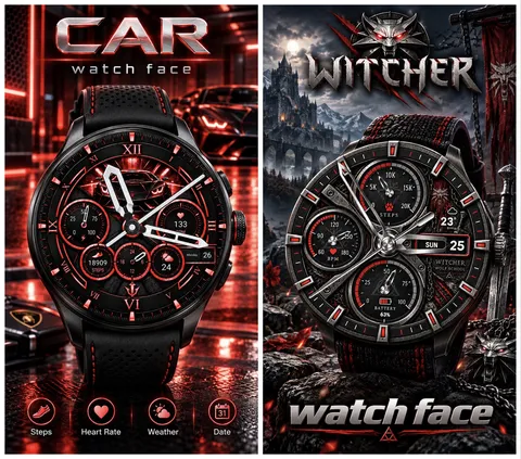 LX029 Car Luxury Watch Face 외 일시 무료
