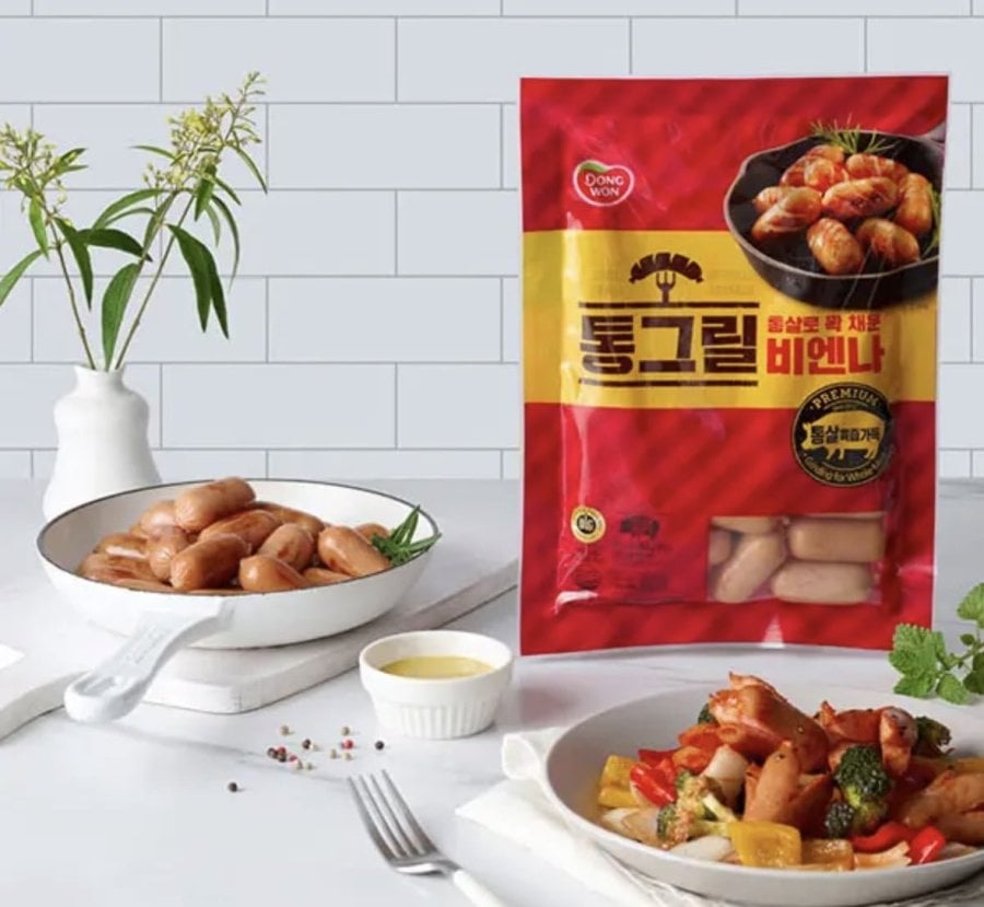 동원 통그릴 비엔나 1kg 2봉 (12,934원/무료)