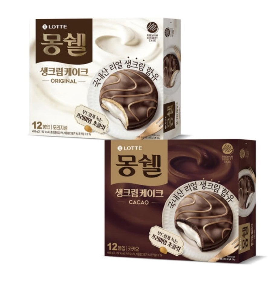 몽쉘 생크림 408g X 4개 골라담기 (13,780원/무료)